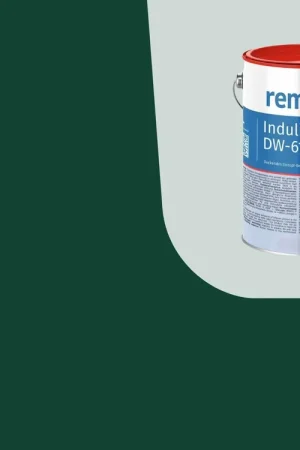 Favoriet Induline DW-610 Dekkende Beits Ral 6005 Mosgroen 2.5 Liter